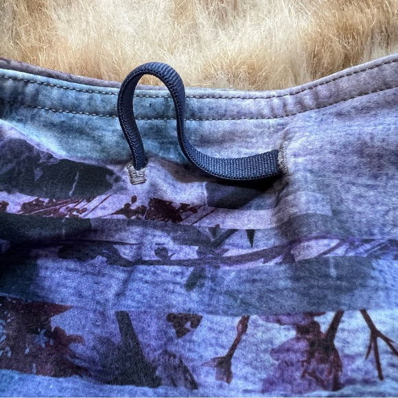 Lululemon Leggings 4 Fast & Free 7/8 Tight II Purple Sunrise Pink Small running - Picture 11 of 15